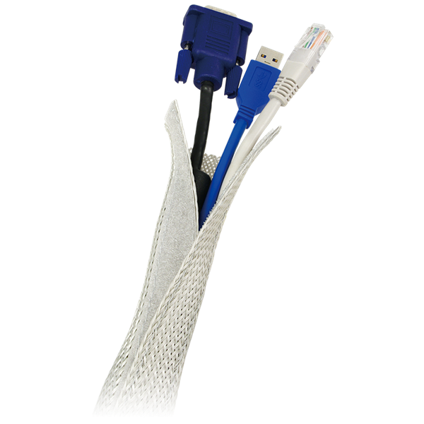 Logilink KAB0007 Flexibilis kábel burkolat, szürke