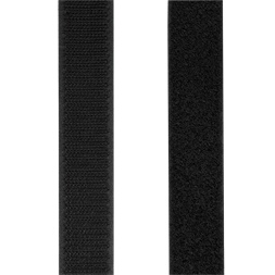 Logilink KAB0080 Öntapadó kábelszíj készlet, fekete, 25 mm széles, tekercs, 5 m