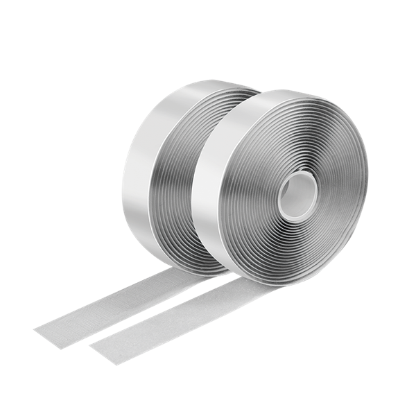 Logilink KAB0081 Öntapadó kábelszíj készlet, fehér, 25 mm széles, tekercs, 5 m