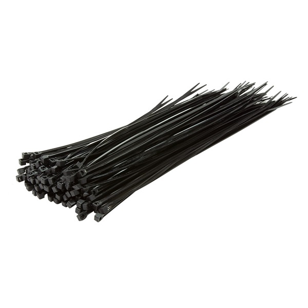 Logilink KAB0004B Kábelkötegelő, PA66, 100 db, fekete