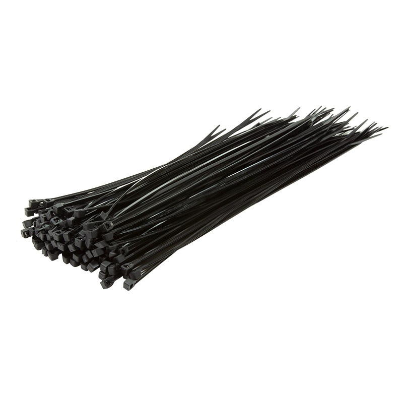 Logilink KAB0004B Kábelkötegelő, PA66, 100 db, fekete