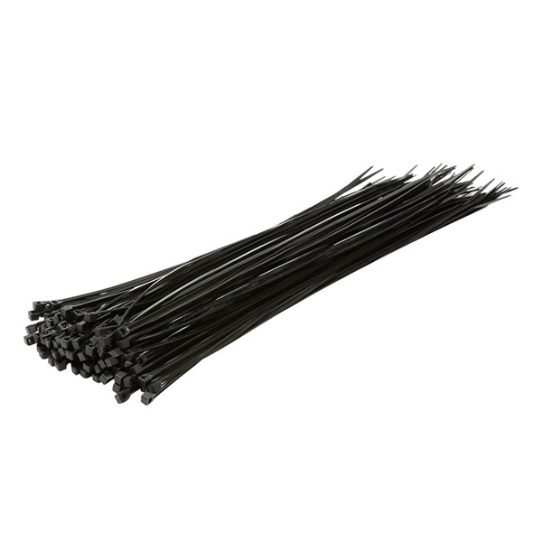 Logilink KAB0040B Kábelkötegelő, PA66, 100 db, fekete