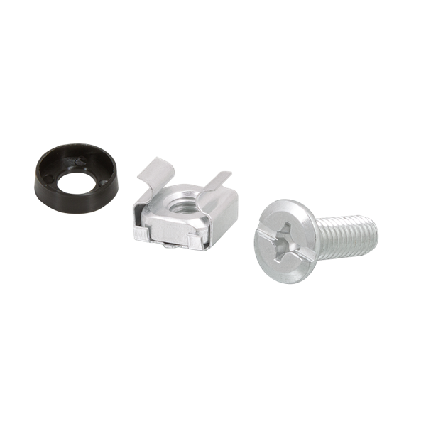 Logilink AC0114 M5 csavarok + ketrec anyák rögzítőkészlet, 50 db, horganyzott