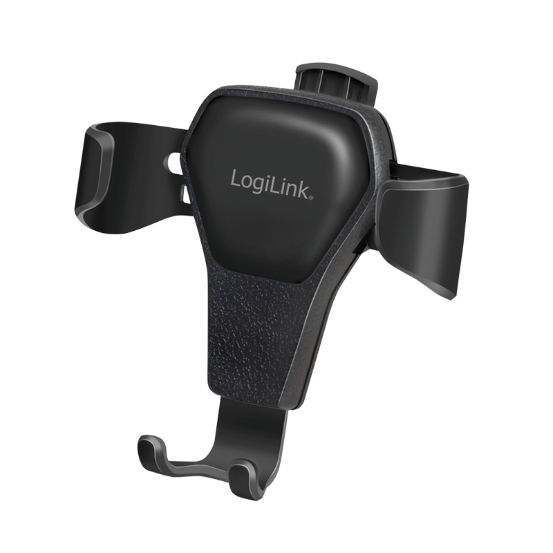 Logilink AA0164 Okostelefon tartó szellőzőnyílásokhoz, 4-6,5" okostelefonokhoz, fekete