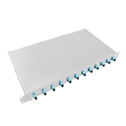 Logilink F12SS3G Optikai kábel elosztó, 19" (ODF) SC-SX 12 P