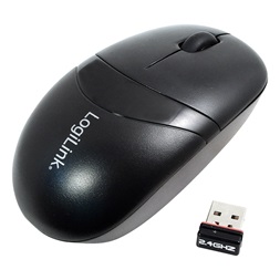 Logilink ID0069 Optikai vezeték nélküli egér, 2,4 GHz, 3 gomb, fekete