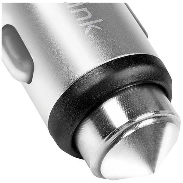 Logilink PA0228 USB autós töltő beépített vészkalapáccsal, 10,5W