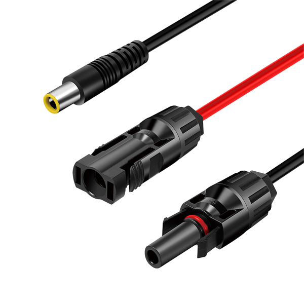 Logilink PHC0401 1,8 m DC7909 apa/2xMC4/MF/CU fekete-piros napelemes adapter kábel