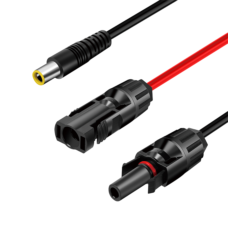 Logilink PHC0401 1,8 m DC7909 apa/2xMC4/MF/CU fekete-piros napelemes adapter kábel
