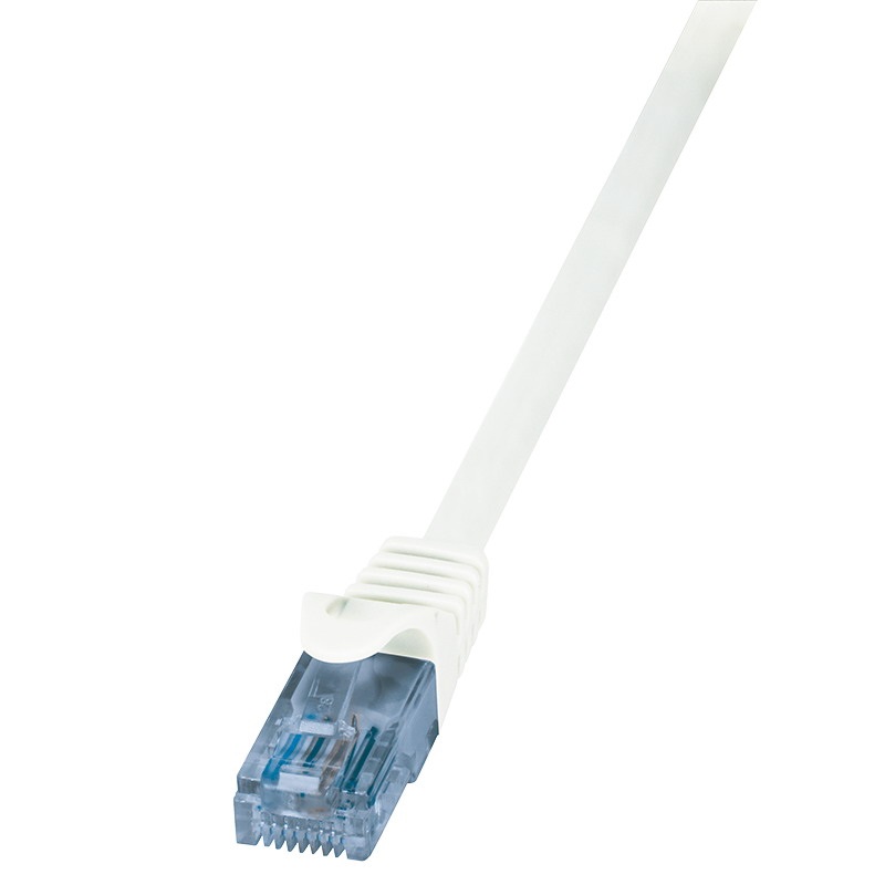 Logilink CP3071U Patch kábel Econline, Cat.6A, U/UTP, fehér, 5 m