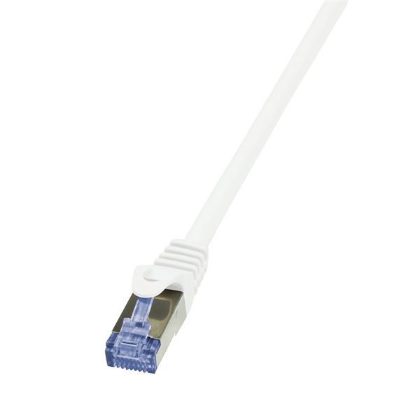 Logilink CQ4021S Patch kábel PrimeLine, Cat.7 kábel, S/FTP, fehér, 0,5 m