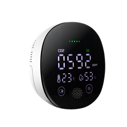 Logilink SC0117 Beltéri levegőminőség monitor, Co2 riasztó, kerek forma