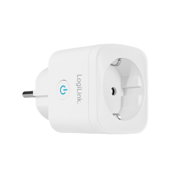 Logilink SH0101 Wi-Fi intelligens csatlakozóaljzat, egyirányú (CEE 7/7), Tuya kompatibilis