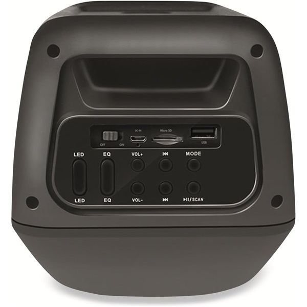 Logilink SP0058 fekete hordozható Bluetooth hangszóró