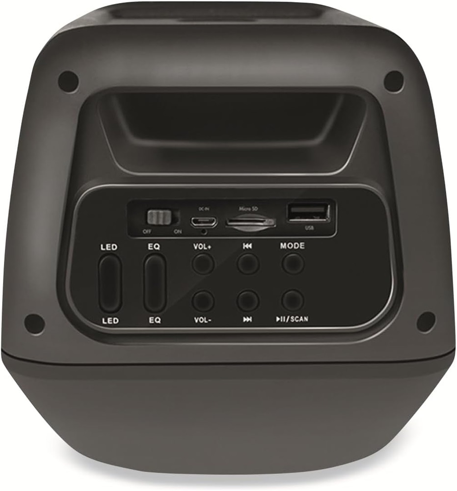 Logilink SP0058 fekete hordozható Bluetooth hangszóró
