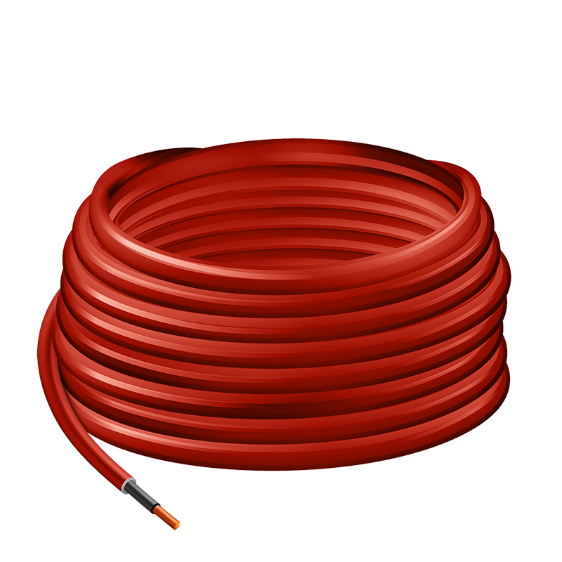 Logilink PHC0201 Szolár telepítési kábel, H1Z2Z2-K, 6 mm2, CU, piros, 25 m