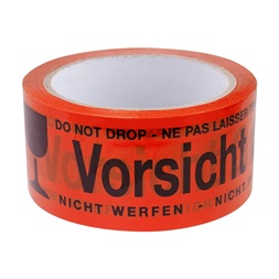Logilink TAPE05 Ragasztószalag, 48 mm x 66 m, Vorsicht Glas nyomtatás