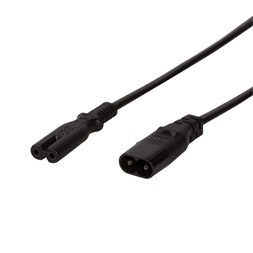 Logilink CP129 Tápkábel hosszabbító, IEC C7 - IEC C8, 2 m
