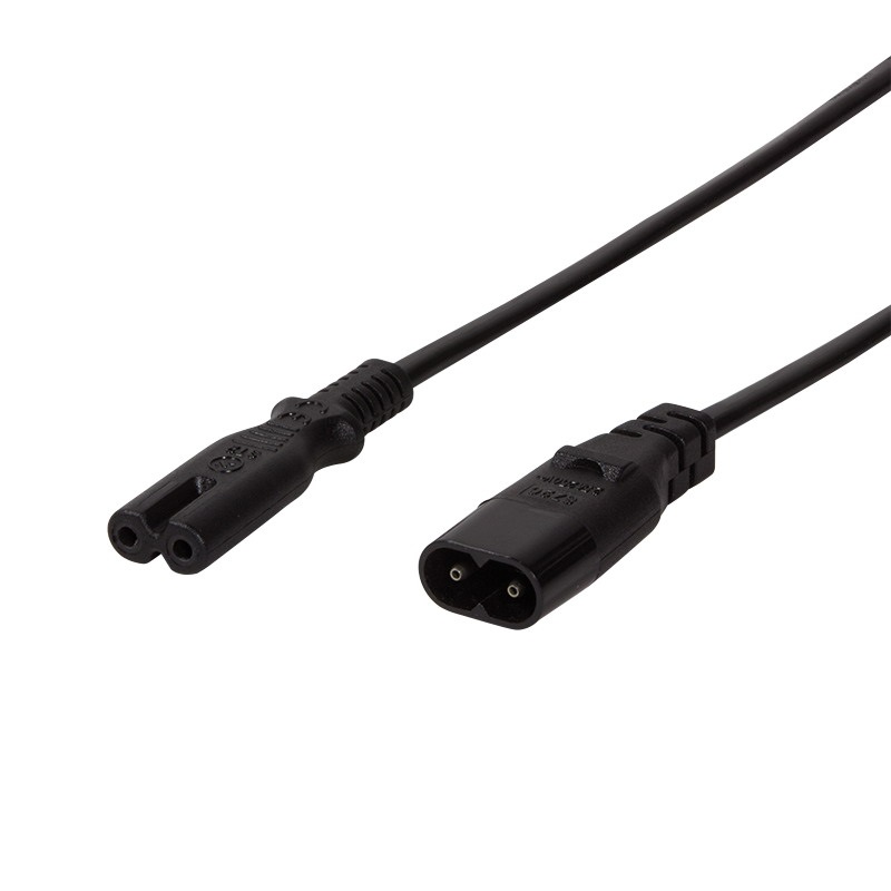 Logilink CP129 Tápkábel hosszabbító, IEC C7 - IEC C8, 2 m