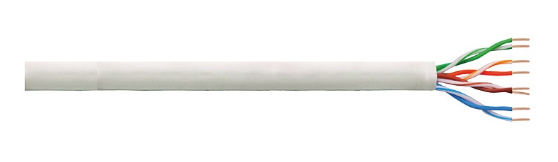 Logilink CQ1100U Telepítőkábel PrimeLine, Cat.5e, U/UTP, szürke, 100 m