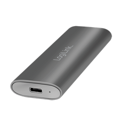 Logilink UA0389 USB 3.2 Gen 2x1 ház M.2 NVMe (PCIe) és SATA (NGFF) SSD-khez, ezüst
