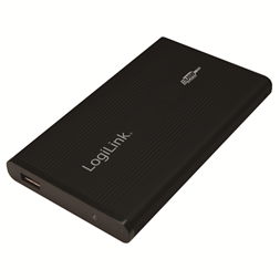 Logilink UA0040B 2.5"-os USB 2.0-ás hordozható IDE merevlemez ház