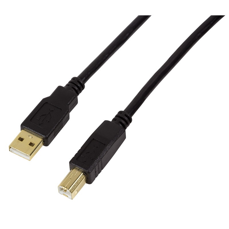 Logilink UA0265 USB 2.0 AM/BM aktív ismétlő kábel, 15m