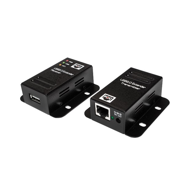 Logilink UA0267 USB 2.0 Cat.5 Hosszabító 50m-ig 1-port, POE