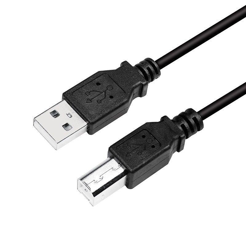 Logilink CU0008B USB 2.0 kábel, USB-A/M - USB-B/M, fekete, 3 m