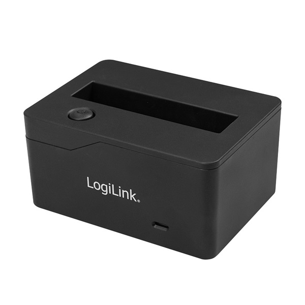 Logilink QP0025 USB 3.0 Quickport, 1 Bay, SATA 2,5" HDD/SSD-hez, fekete