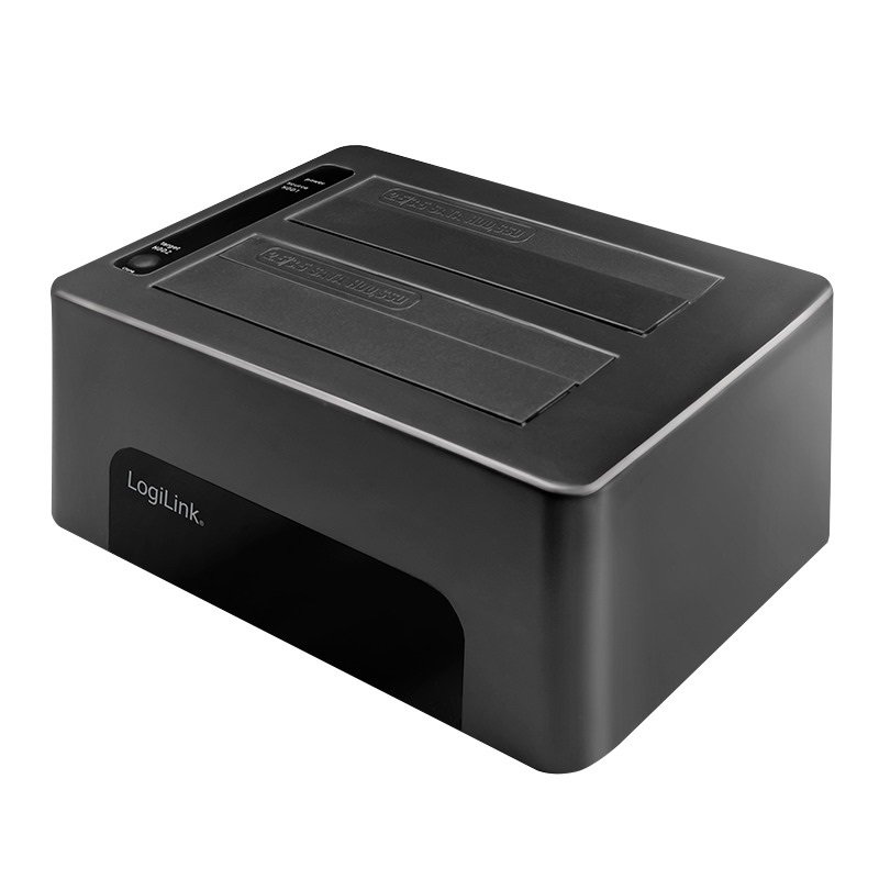 Logilink QP0029 USB 3.0 Quickport, 2-rekeszes, 2,5/3,5" SATA HDD/SSD-hez