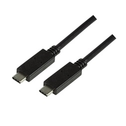 Logilink CU0128 USB 3.2 Gen2 Type-C kábel, C/M C/M, PD, 4K/60 Hz, 0,5 m