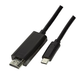 Logilink UA0329 USB 3.2 Gen 1x1 USB-C M és HDMI 2.0 közötti kábel, 1,8m