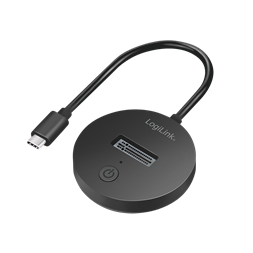 Logilink QP0032 USB 3.2 Gen 2 gyorsport, 1 rekesz M.2 NVMe (PCIe) és SATA (NGFF) SSD-khez