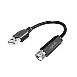 Logilink LED016 USB-A LED csillaglámpa, 6 lámpás mintázatú, rugalmas hattyúnyak