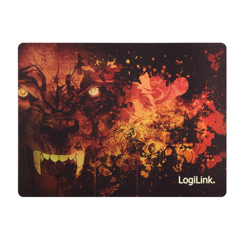Logilink ID0141 Ultra vékony, csillogó játék egérpad, farkas dizájn