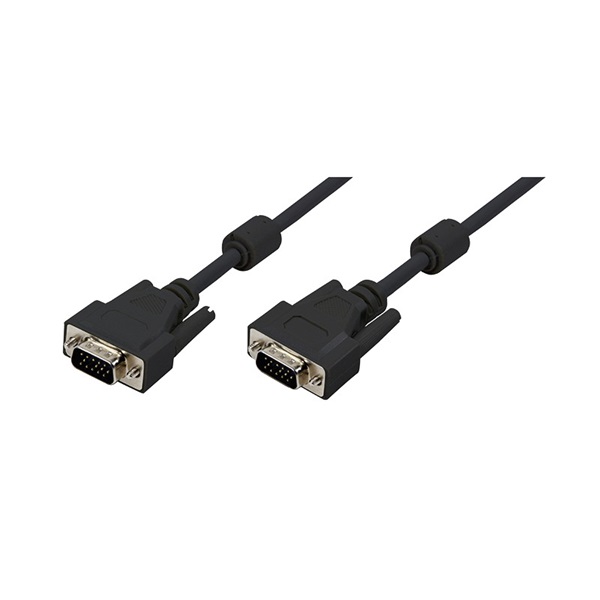 Logilink CV0018 VGA kábel, HD15/M - HD15/M, 1080p, 2x ferrit, 20 m