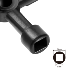 Logilink WZ0072 Univerzális keresztkulcs kapcsolószekrényekhez és elzárórendszerekhez