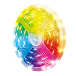 Logilink SH0128 Wi-Fi smart RGB+CCT-LED-szalag, öntapadós, Tuya kompatibilis, 5 m