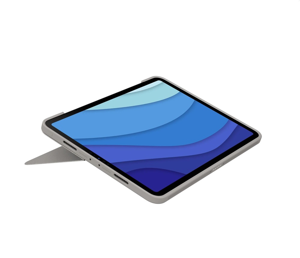 Logitech 920-010172 Combo Touch iPad Pro 11" 1/2/3/4 gen homok billentyűzetes tablet tok