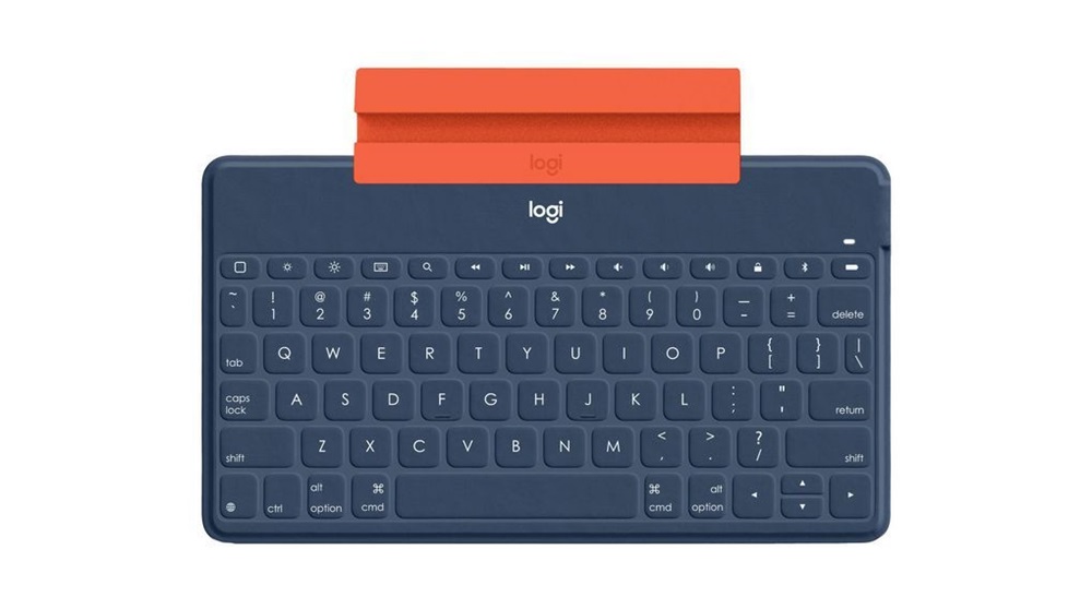 Logitech 920-010177 Keys-To-Go Apple kék vezeték nélküli billentyűzet