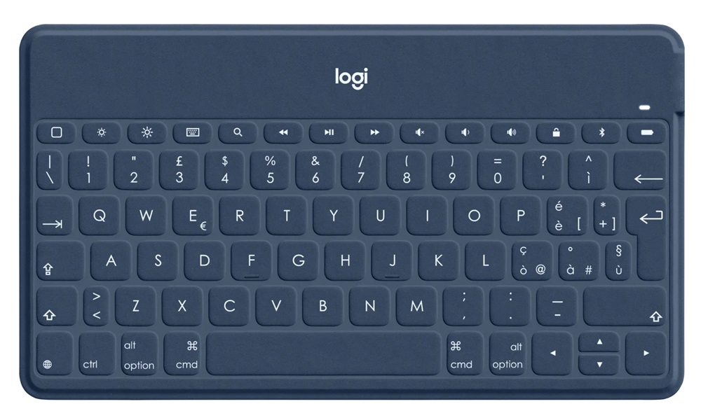 Logitech 920-010177 Keys-To-Go Apple kék vezeték nélküli billentyűzet