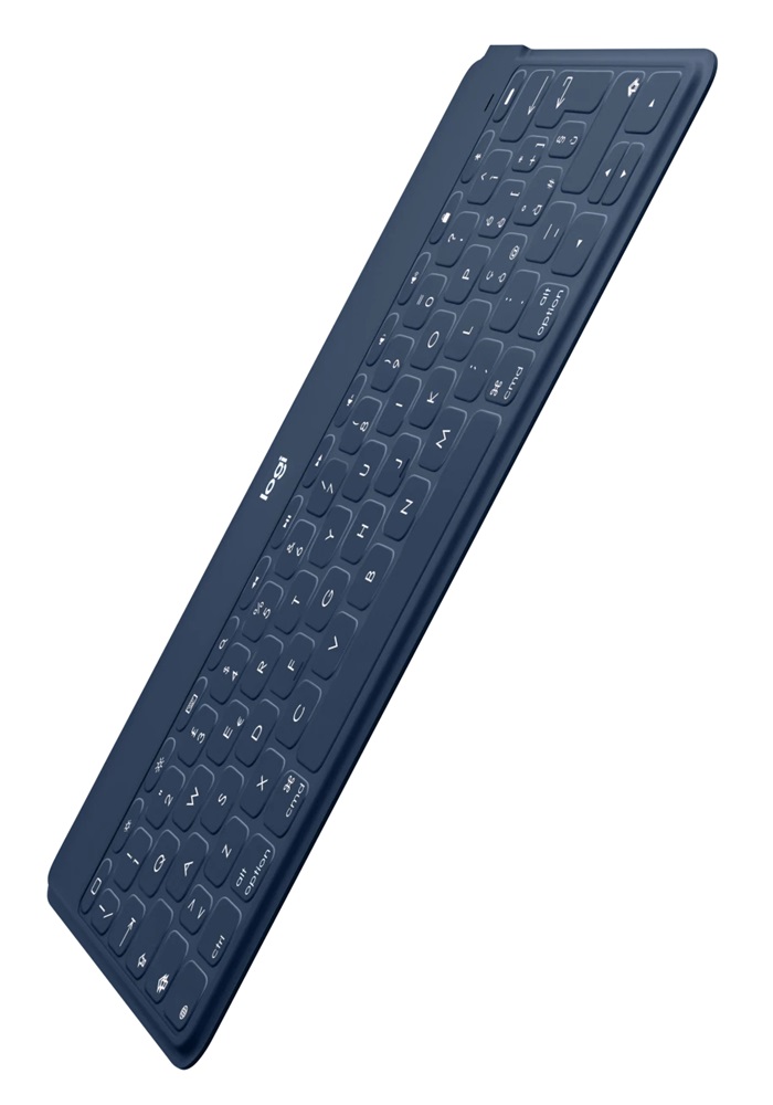 Logitech 920-010177 Keys-To-Go Apple kék vezeték nélküli billentyűzet