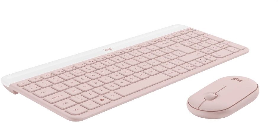 Logitech 920-011322 MK470 rózsaszín vezeték nélküli billentyűzet és egér