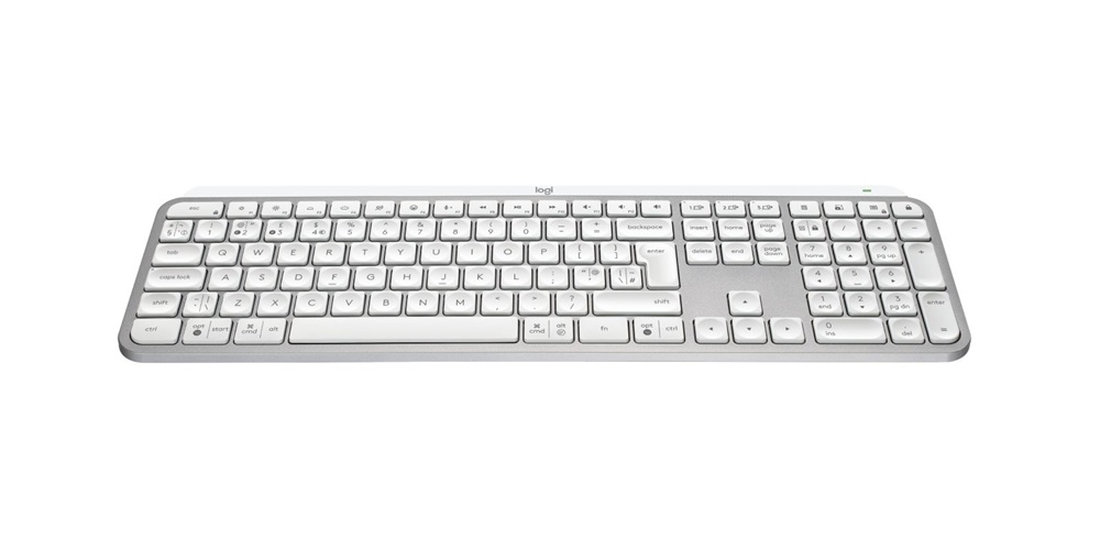 Logitech 920-011638 MX Keys S US halványszürke vezeték nélküli billentyűzet