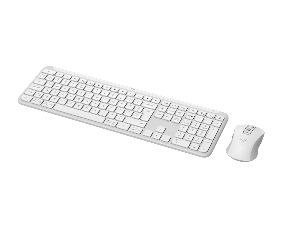 Logitech 920-012491 MK650 Signature US vezeték nélküli fehér billentyűzet és egér
