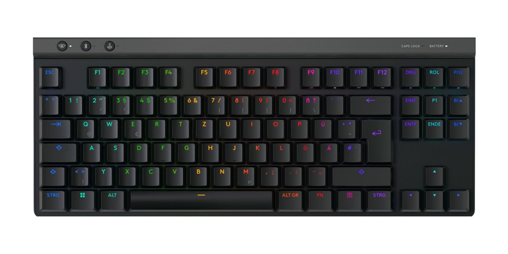 Logitech 920-012538 G515 LIGHTSPEED US fekete vezeték nélküli gamer billentyűzet