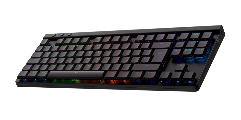Logitech 920-012538 G515 LIGHTSPEED US fekete vezeték nélküli gamer billentyűzet