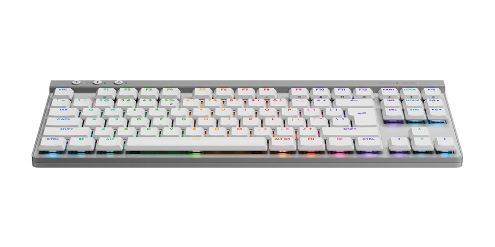 Logitech 920-012539 G515 LIGHTSPEED TKL US fehér vezeték nélküli billentyűzet