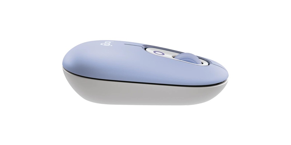 Logitech Pop Icon Combo US vezeték nélküli lila/piszkosfehér billentyűzet és egér